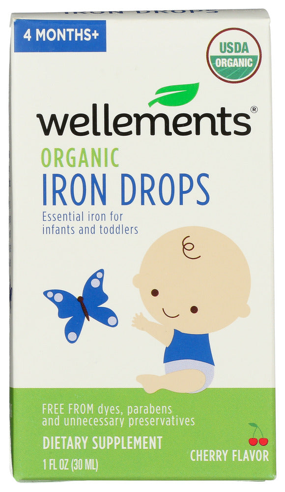 Wellements: Baby Mineral Iron Drop, 1 Fo