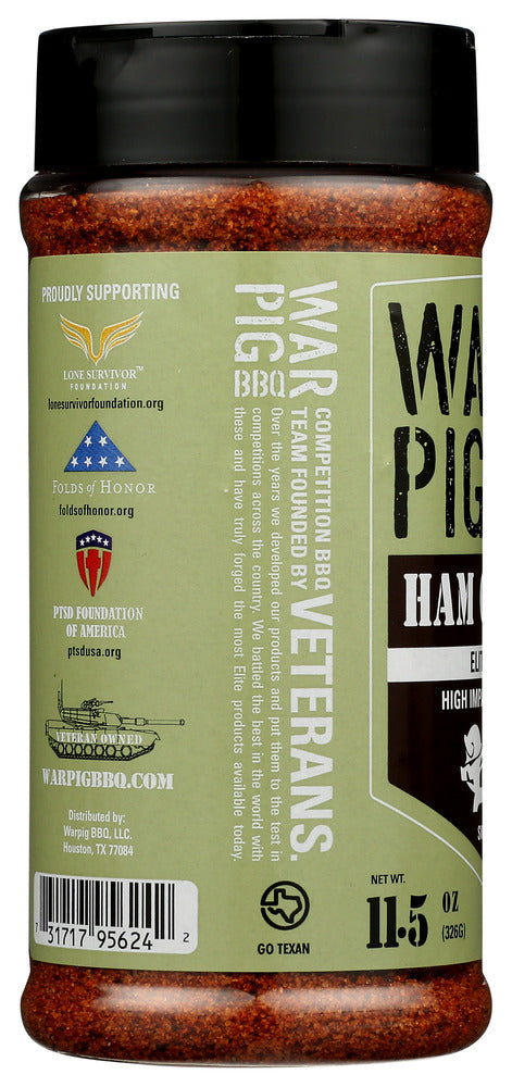 Warpig Bbq: Ham Grenade Elite Bbq Rub, 11.5 Oz