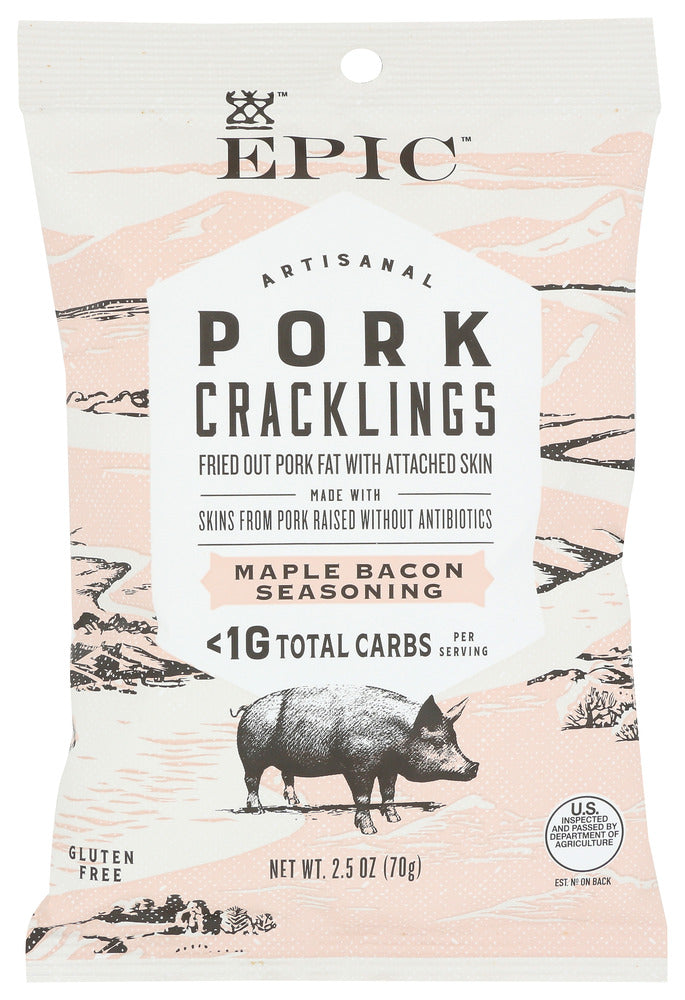 Epic: Seasonin Prk Mple Bacon, 2.5 Oz