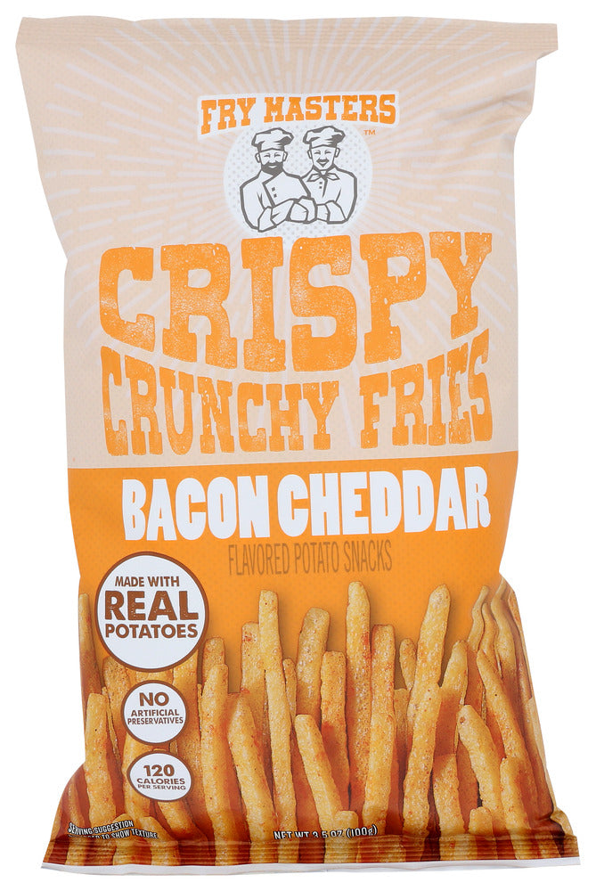 Fry Masters: Snack Fries Bacon Cheddr, 3.5 Oz