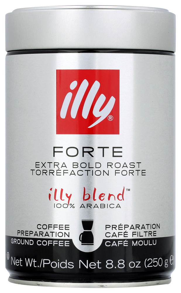 Illycaffe: Ground Drip Forte Coffee, 8.8 Oz