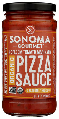 Sonoma Gourmet: Heirloom Tomato Pizza Sauce, 12 Oz