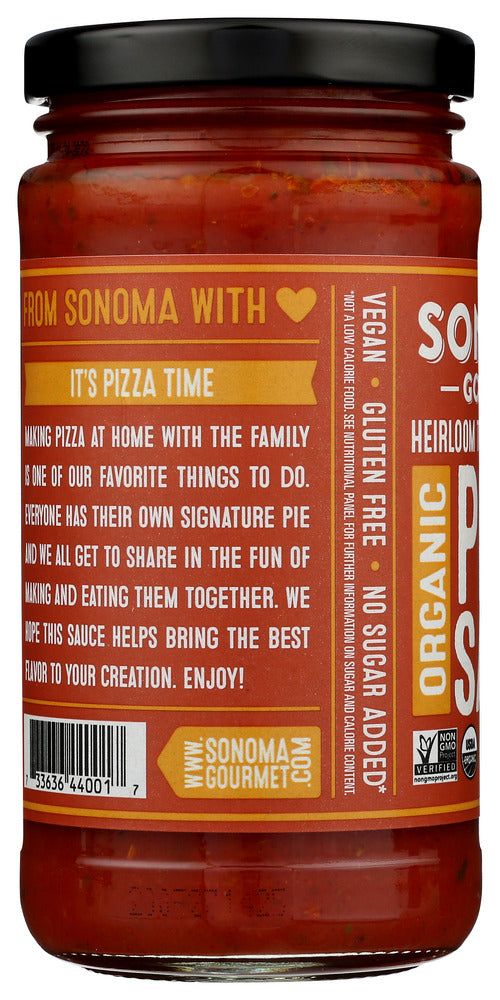 Sonoma Gourmet: Heirloom Tomato Pizza Sauce, 12 Oz