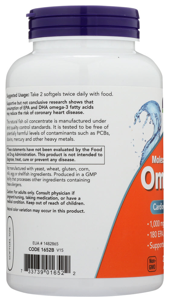 Now: Omega 3 1000, 200 Sg