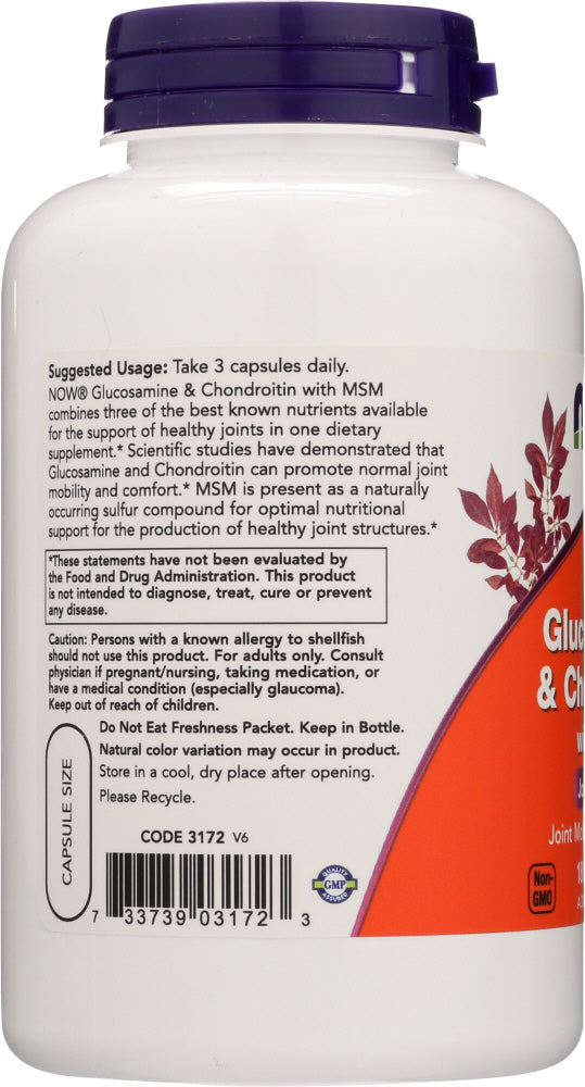 Now: Glucosamine Chondroitin M, 180 Cp