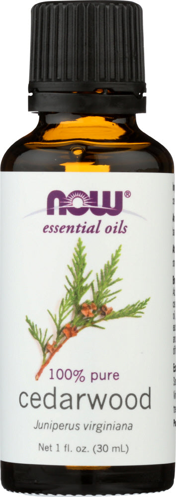 Now: Cedarwood Essential Oils, 1 Oz