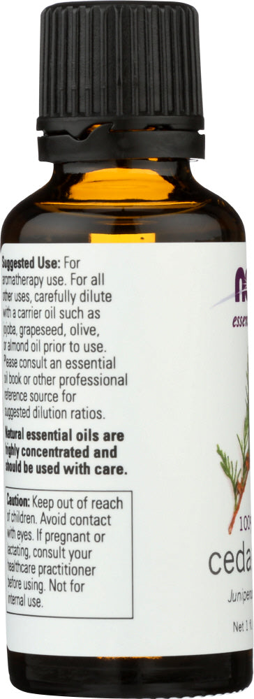 Now: Cedarwood Essential Oils, 1 Oz