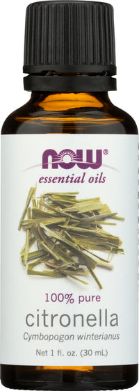 Now: Citronella Essential Oils, 1 Oz