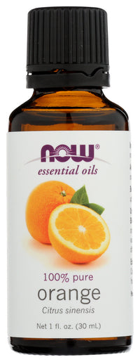 Now: Orange Essential Oil, 1 Oz