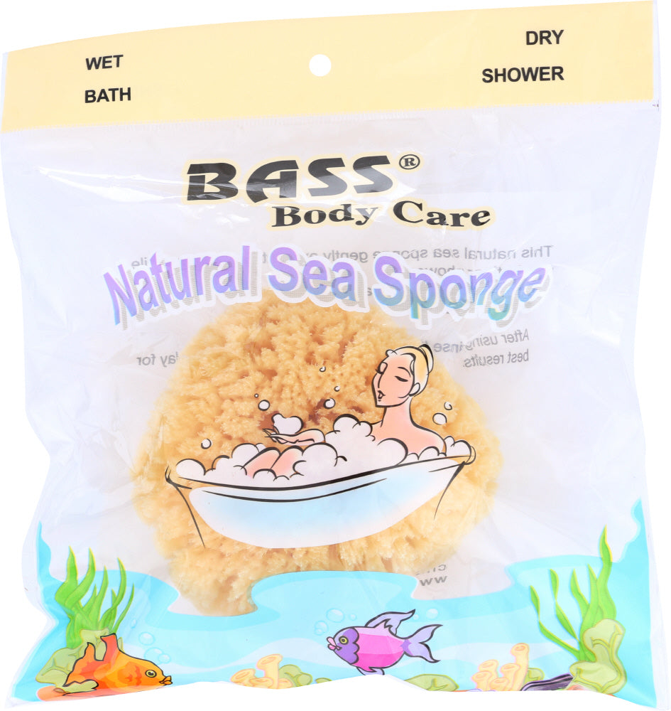 Bass Brushes: Bass 1139 Natural Sea Sponge Large, 1 Ea