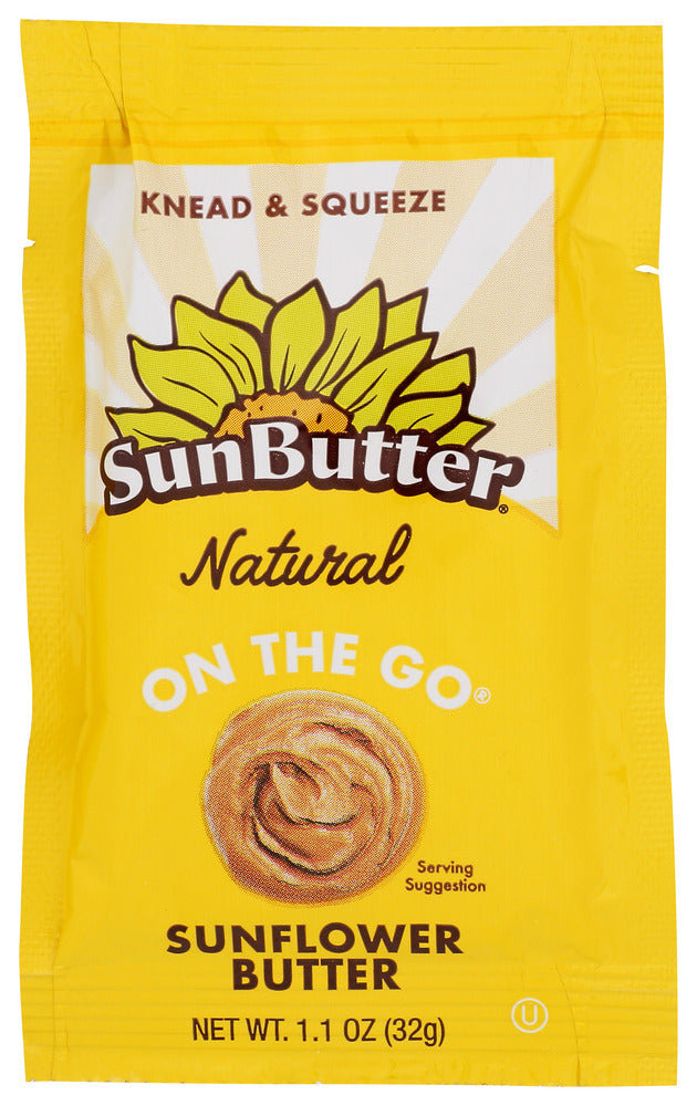 Sunbutter Natural: Natural On The Go Sunflower Butter, 1.1 Oz