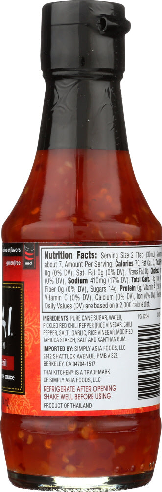 Thai Kitchen: Dipping & All-Purpose Sauce Sweet Red Chili, 6.57 Oz