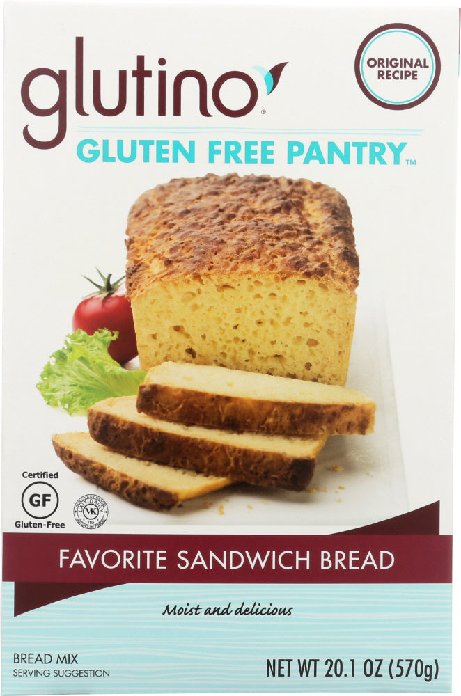 Glutino: Mix Bread Favr Sndwch, 20.1 Oz