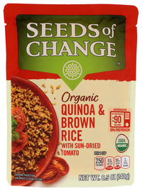 Seeds Of Change: Quinoa Rice Brn Sund Tom, 8.5 Oz