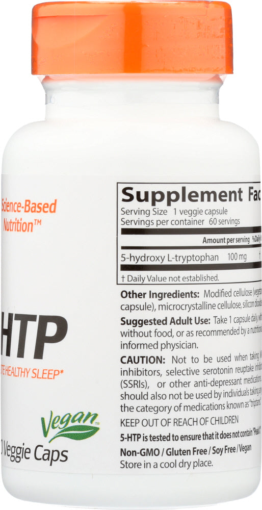 Doctors Best: 5 Htp 100 Mg, 60 Vc