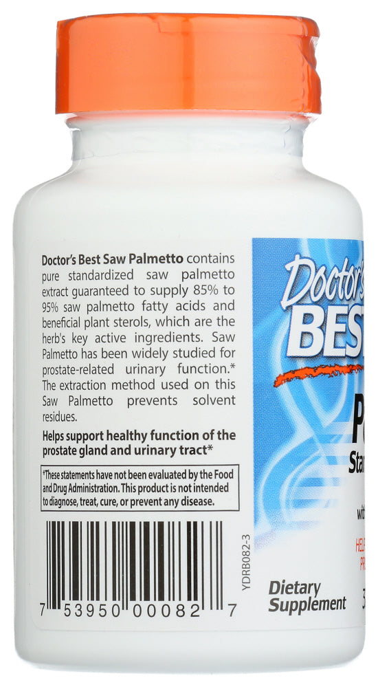 Doctors Best: Saw Palmetto 320Mg, 60 Sg