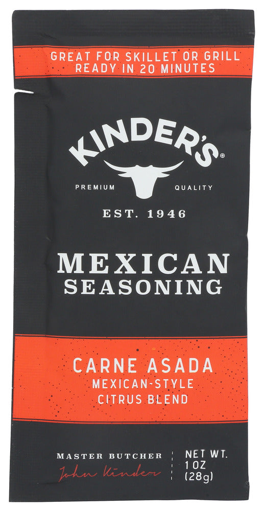 Kinders: Seasoning Carne Asada, 1 Oz