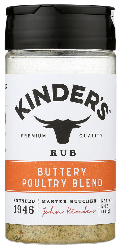 Kinders: Seasoning Buttery Garlic Herb, 5 Oz