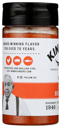 Kinders: Seasoning Bbq Blend, 6.25 Oz