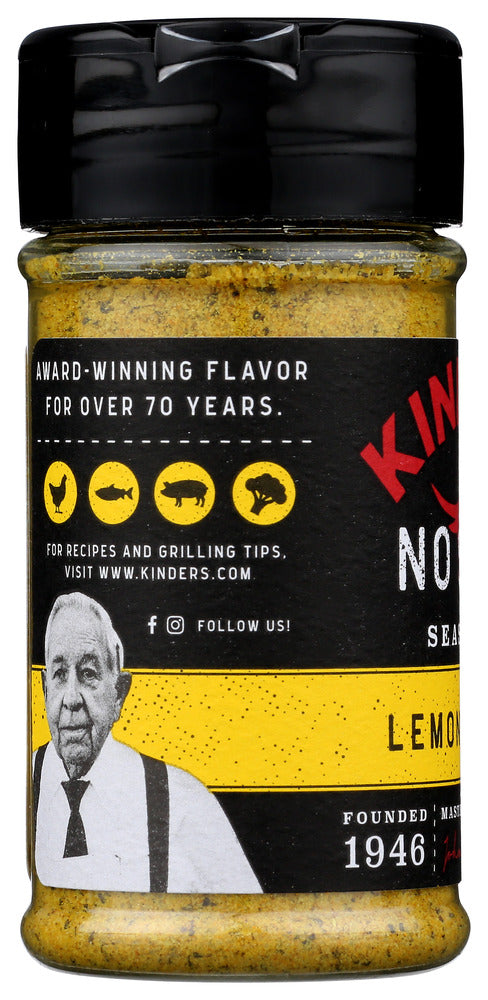 Kinders: Spice No Salt Lemon Pepper, 2.6 Oz