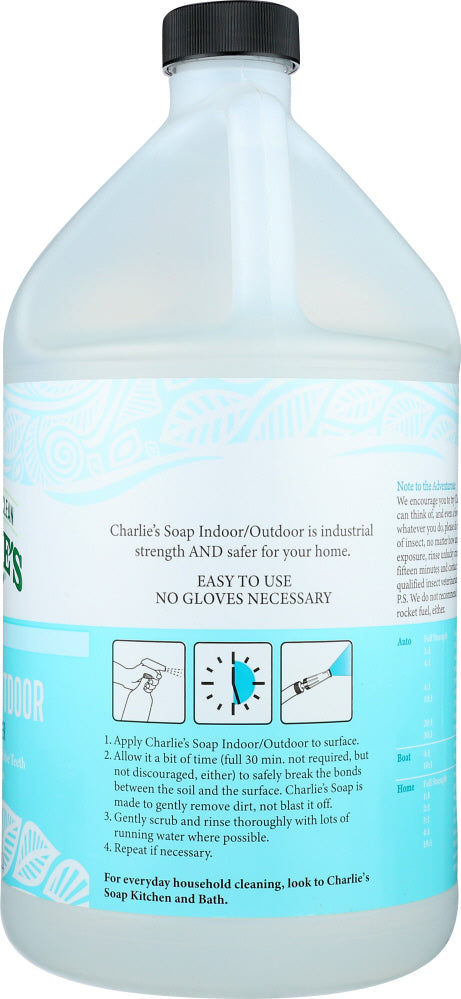 Charlies Soap: Indoor & Outdoor Surface Cleaner, 1 Ga