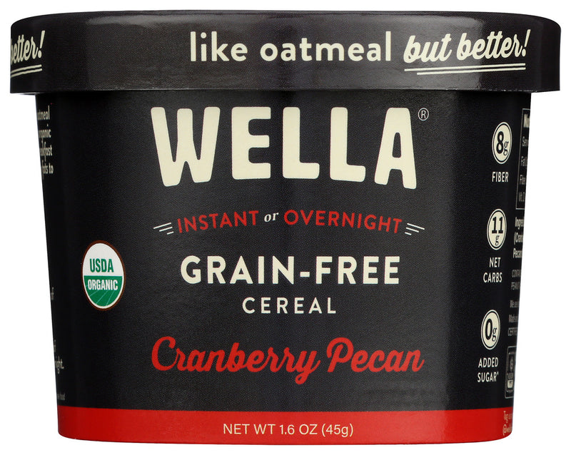 Wella: N Oats Cranberry Pecan Cups, 1.6 Oz