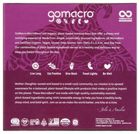 Gomacro: Bar Pb Chc Chp 4Ct Org, 9.6 Oz