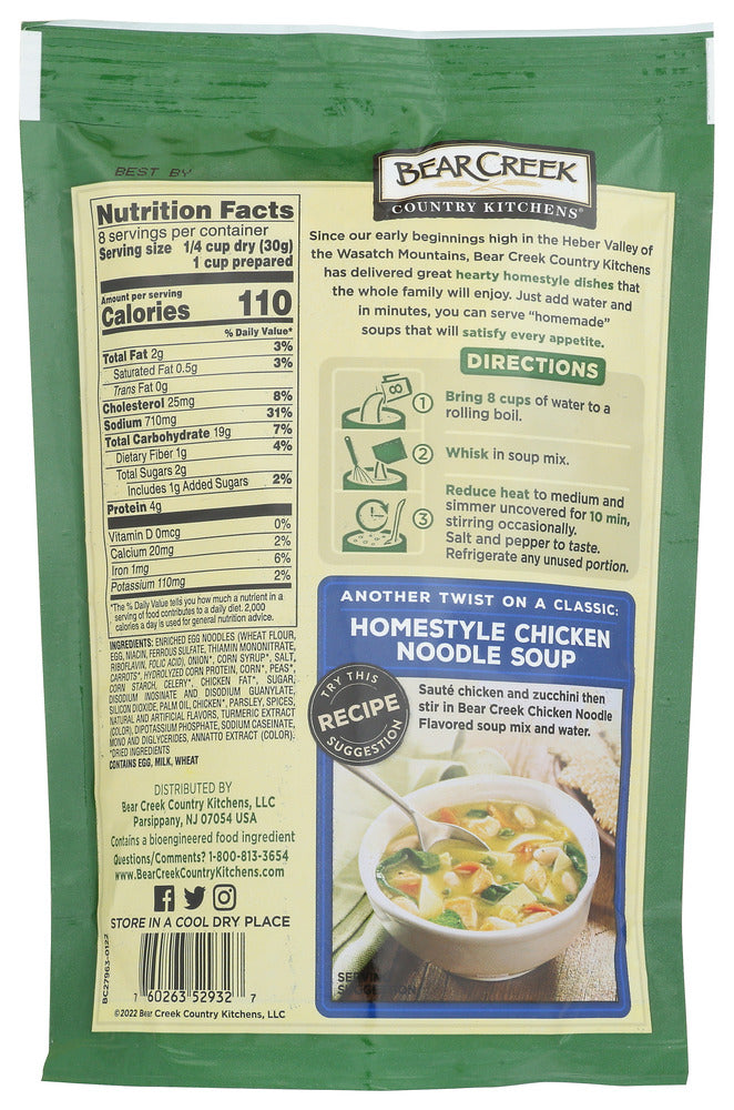 Bear Creek: Chicken Noodle Soup Mix, 8.4 Oz