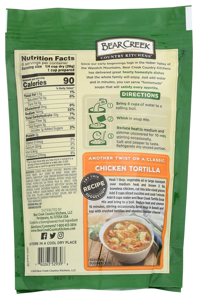 Bear Creek: Tortilla Soup Mix, 7.9 Oz