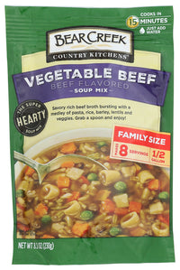 Bear Creek: Vegetable Beef Soup Mix, 8.1 Oz