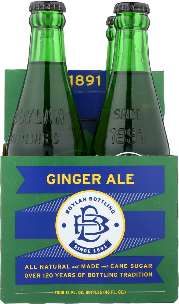 Boylan: Soda Ginger Ale 4Pk, 48 Fo