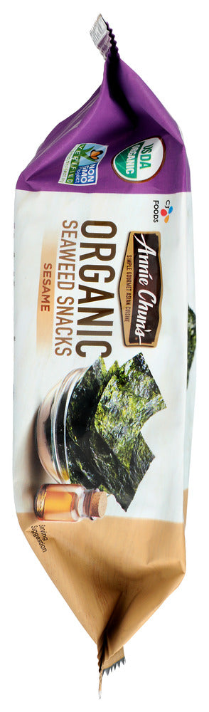 Annie Chuns: Seaweed Snack Sesame Mini, 0.16 Oz