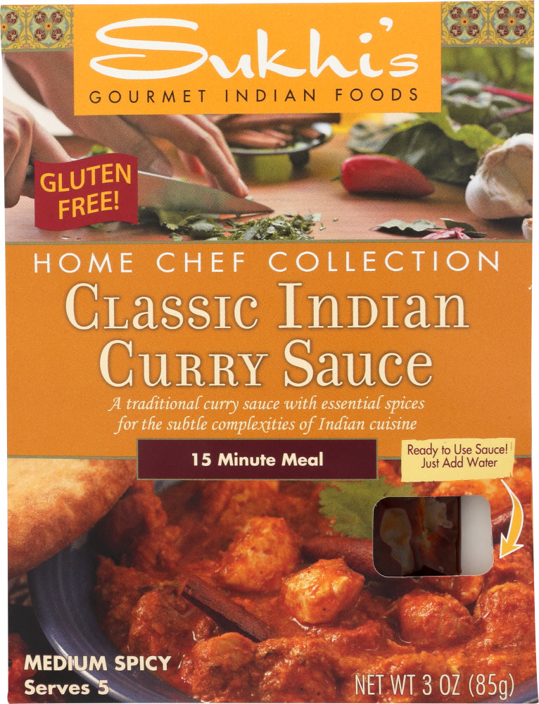 Sukhis: Classic Curry Indian Sauce, 3 Oz