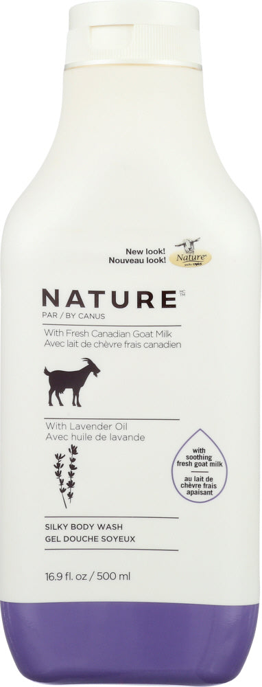 Canus: Nature Silky Body Wash With Lavender Oil, 16.9 Oz