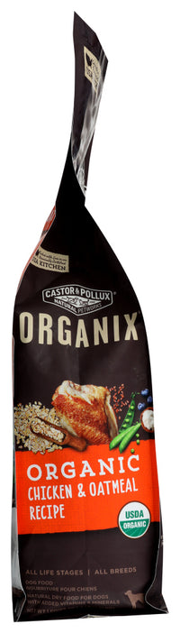 Castor & Pollux: Organix Organic Chicken & Oatmeal Recipe, 4 Lb