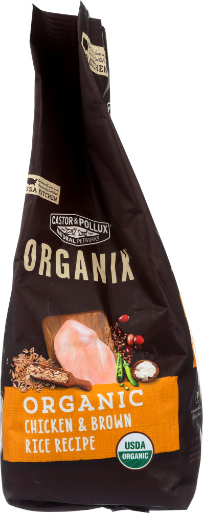 Castor & Pollux: Organix Organic Chicken & Brown Rice Recipe, 3 Lb