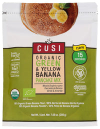 Cusi World: Green Yellow Banana Pancake Mix, 7.05 Oz