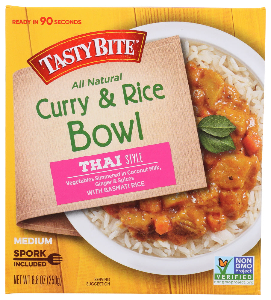 Tasty Bite: Bowl Curry Rice, 8.8 Oz