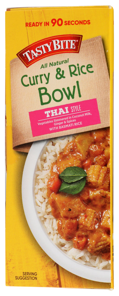 Tasty Bite: Bowl Curry Rice, 8.8 Oz