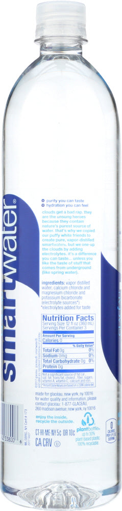 Glaceau: Smartwater 1L, 1 Lt