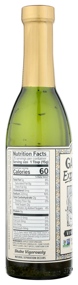 Garlic Exp: Vinaigrette Dressing Marinade, 12.5 Oz