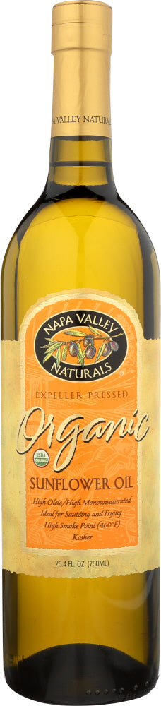 Napa Valley Naturals: Organic Sunflower Oil, 25.4 Oz