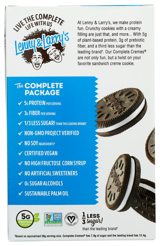 Lenny & Larrys: Chocolate Complete Cremes Cookies, 5.71 Oz