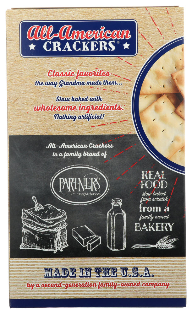 All American: Lightly Salted Crackers, 4 Oz