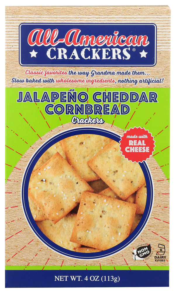 All American: Cornbread Jalapeno Cheddr, 4 Oz