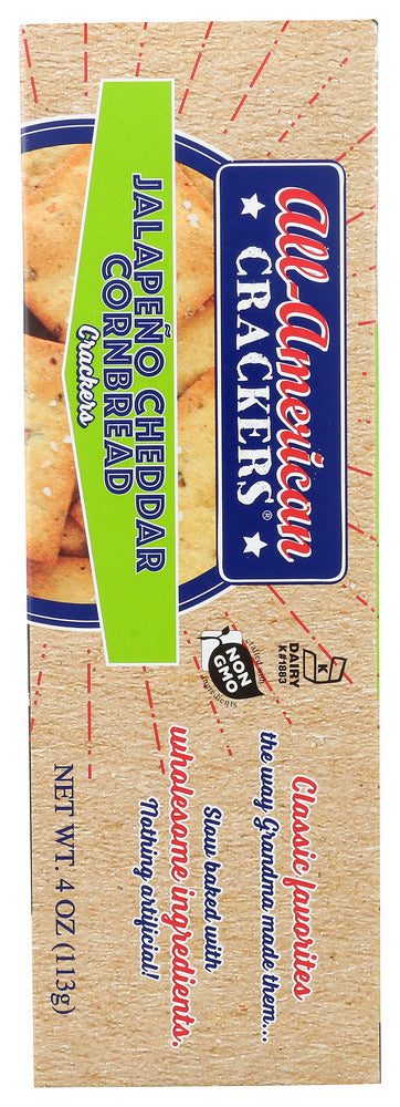 All American: Cornbread Jalapeno Cheddr, 4 Oz