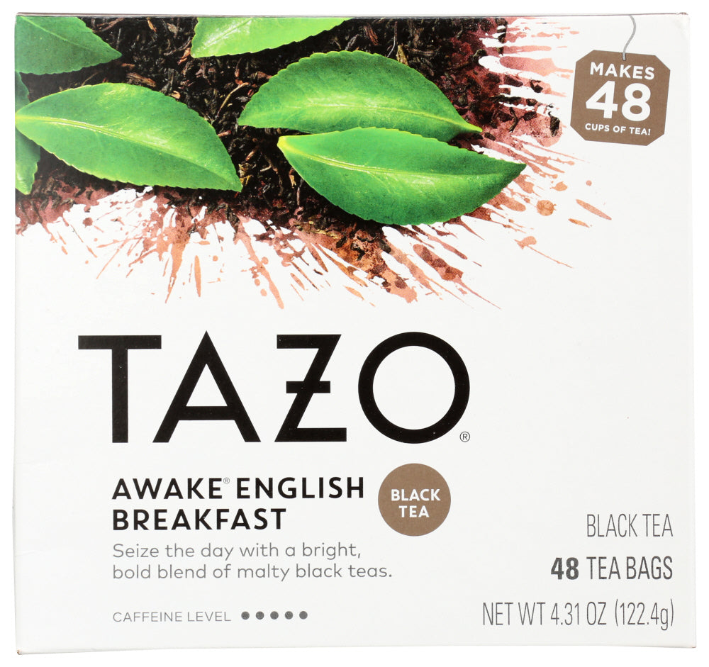 Tazo: Awake English Breakfast Tea, 48 Ea