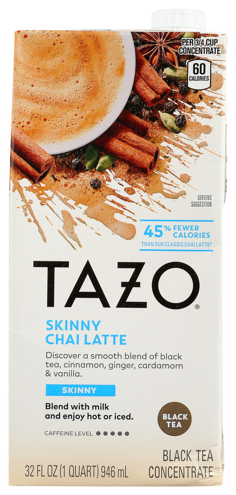 Tazo: Skinny Chai Latte Concentrate, 32 Oz