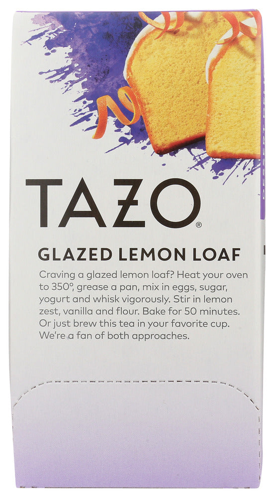 Tazo: Tea Glazed Lemon Loaf, 15 Ea