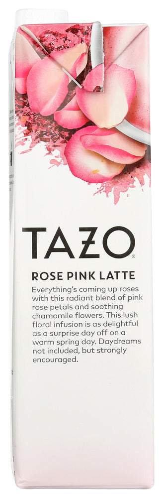 Tazo: Rose Pink Latte Herbal Tea, 32 Oz